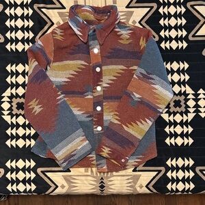 Multicolor Southwestern Pattern Jacket
